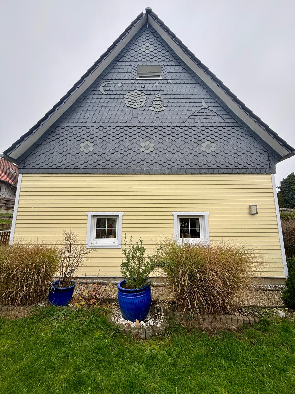 Gepflegte Außenfassade