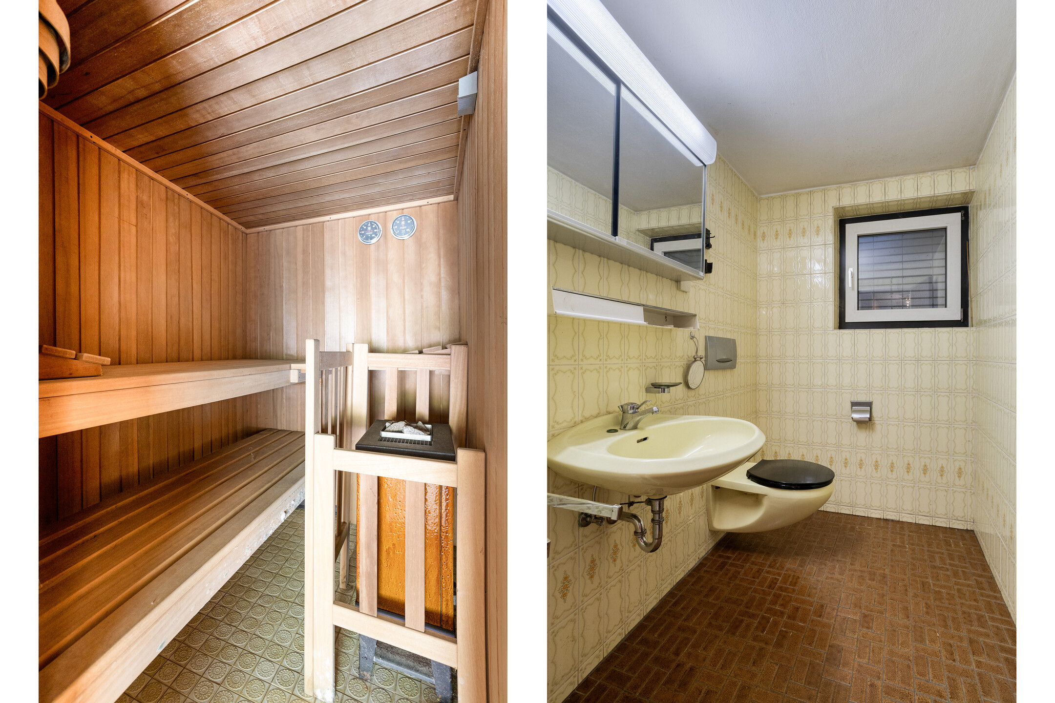 Keller Sauna und Bad