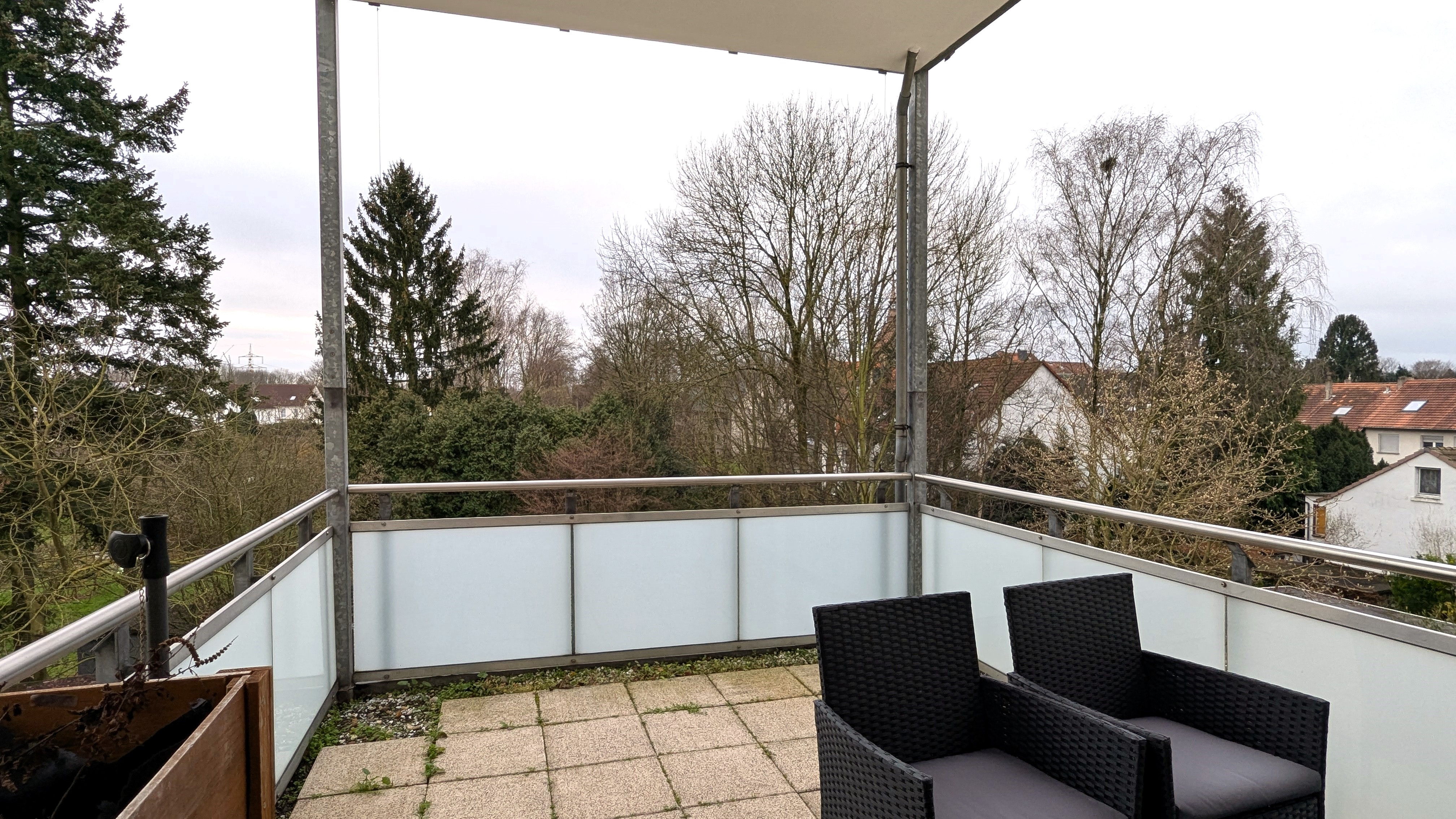 Balkon Wohnung Nr. 3
