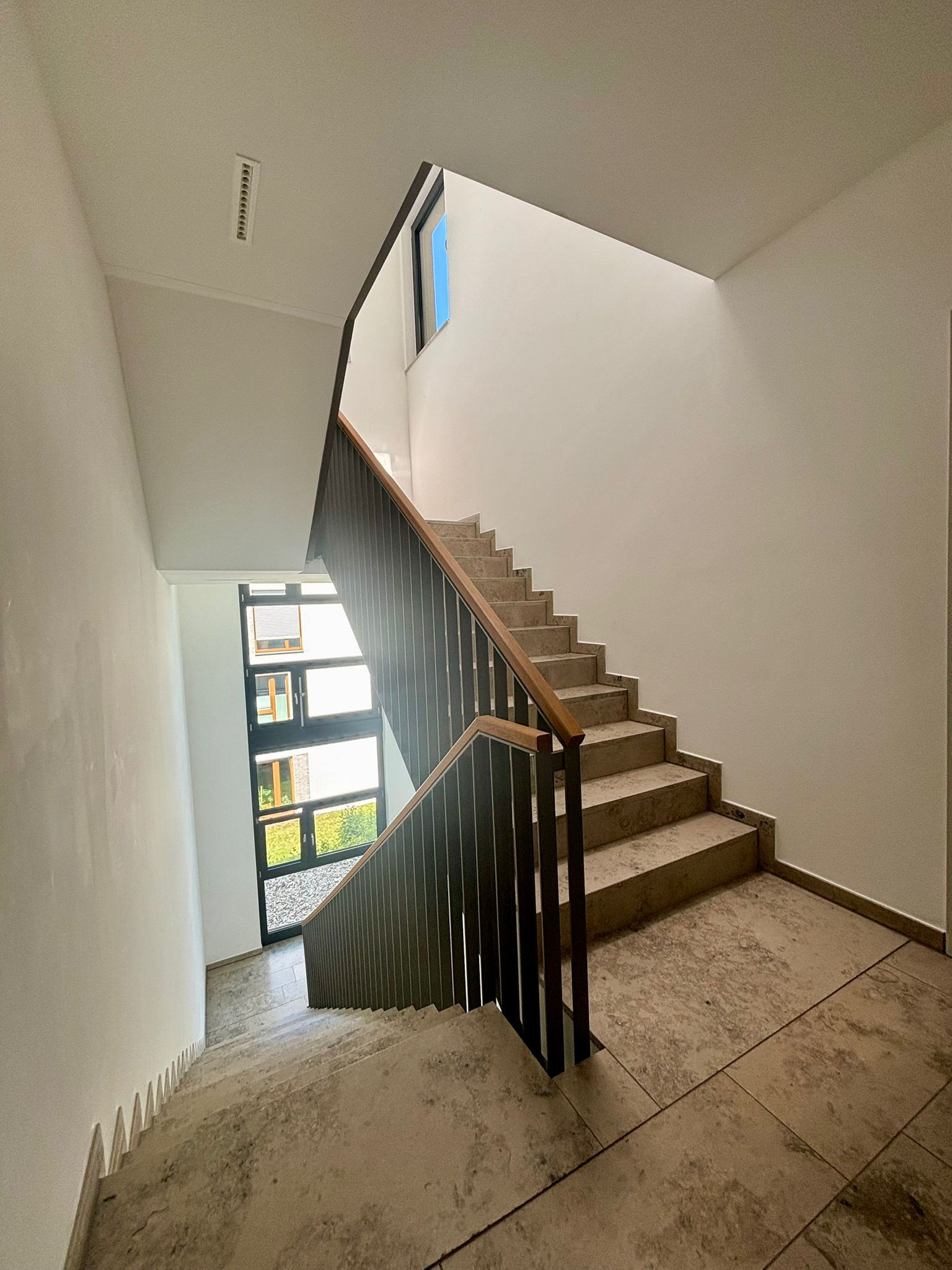 Geschmackvolles Treppenhaus