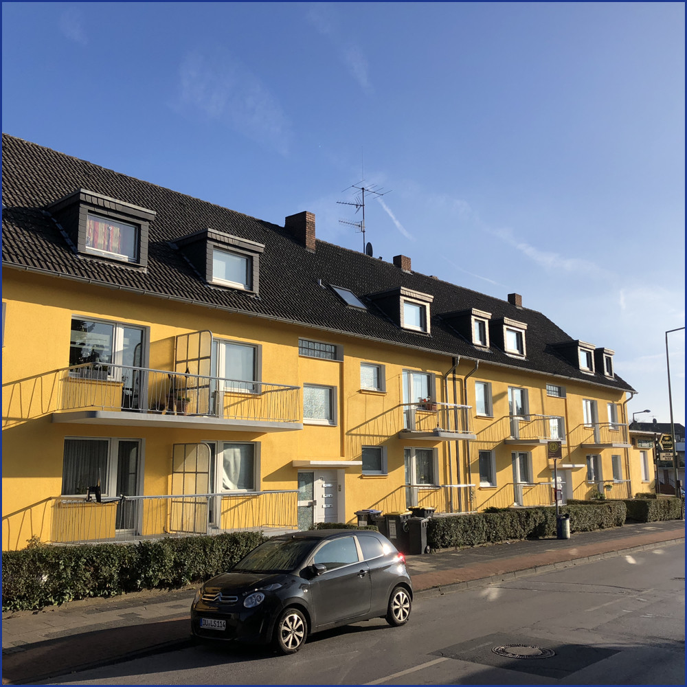 3- Zimmer- Erdgeschoss-Wohnung mit Balkon in Duisburg zur Miete!