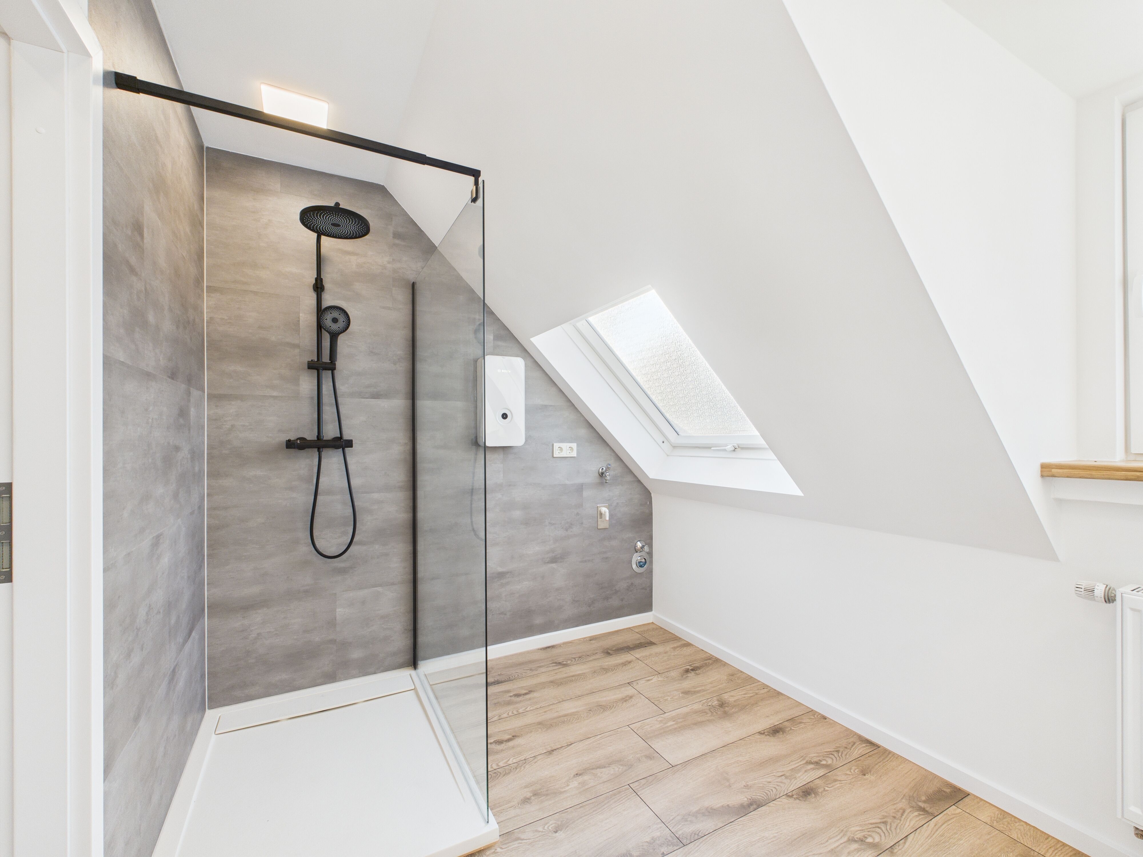 moderne Walk-In Glasdusche